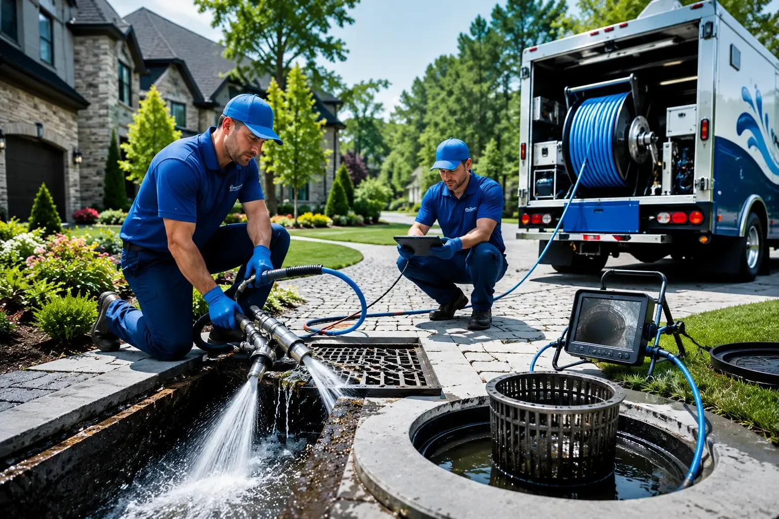 Local outdoor drain cleaning professionals in Crystal Lake, IA