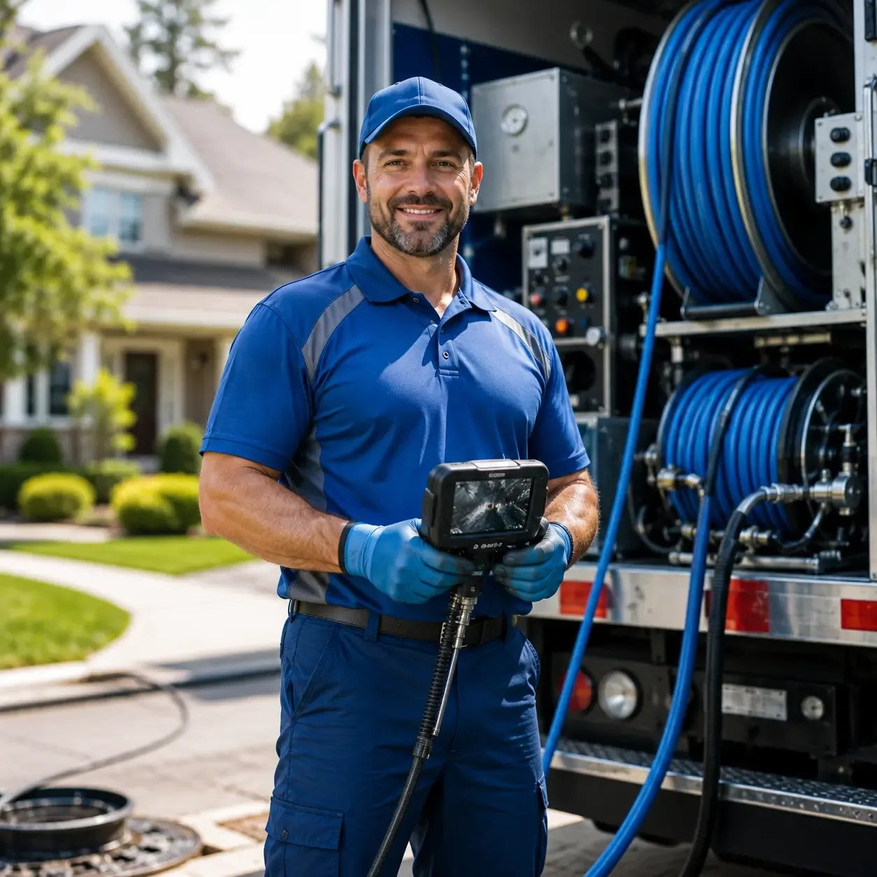 Local outdoor drain cleaning specialists in Crystal Lake, IA